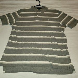 GRAY POLO SHIRT LIKE NEW